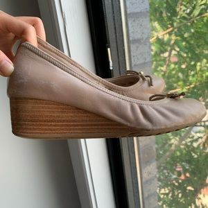 Cole Haan Pink/beige Wedge Heels
